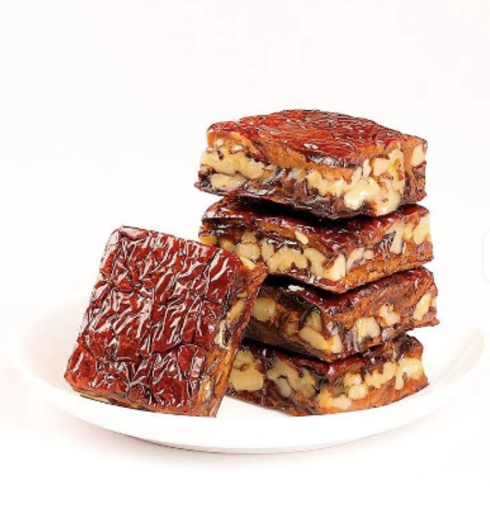 Bánh Táo Đỏ Hạt Óc Chó Không Đường Giàu Dinh Dưỡng