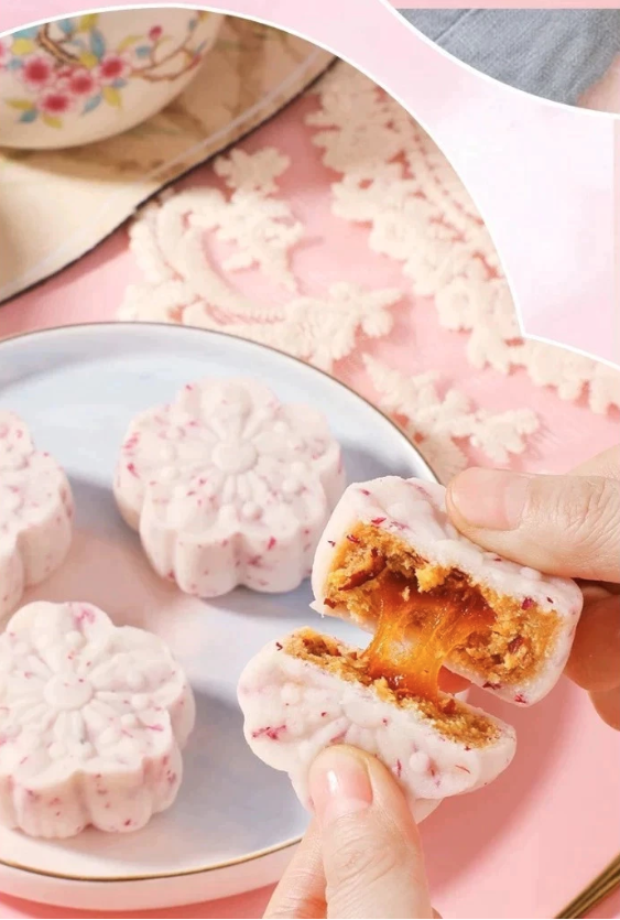 Bánh Hoa Hồng Tan Chảy 7 Màu