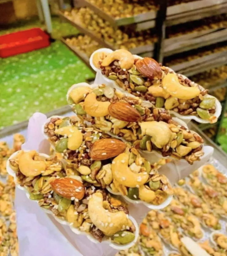 Bánh Thuyền Mix Hạt Dinh Dưỡng Plant Food, Thơm Ngon Giàu Dinh Dưỡng