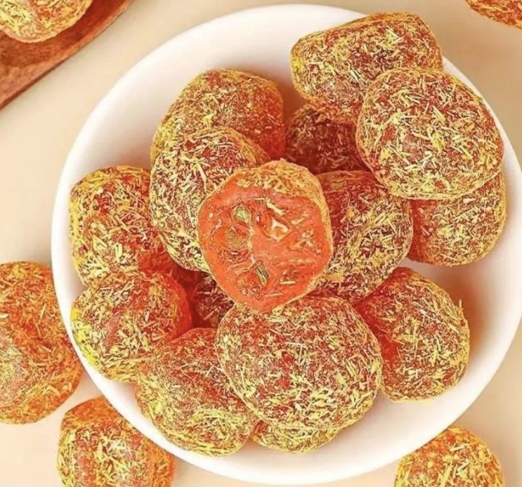 Quất Tắc Sấy Cam Thảo Sấy Nguyên Trái Chua Ngọt Bổ Dưỡng Siêu Ngon. 1  túi 1 lbs